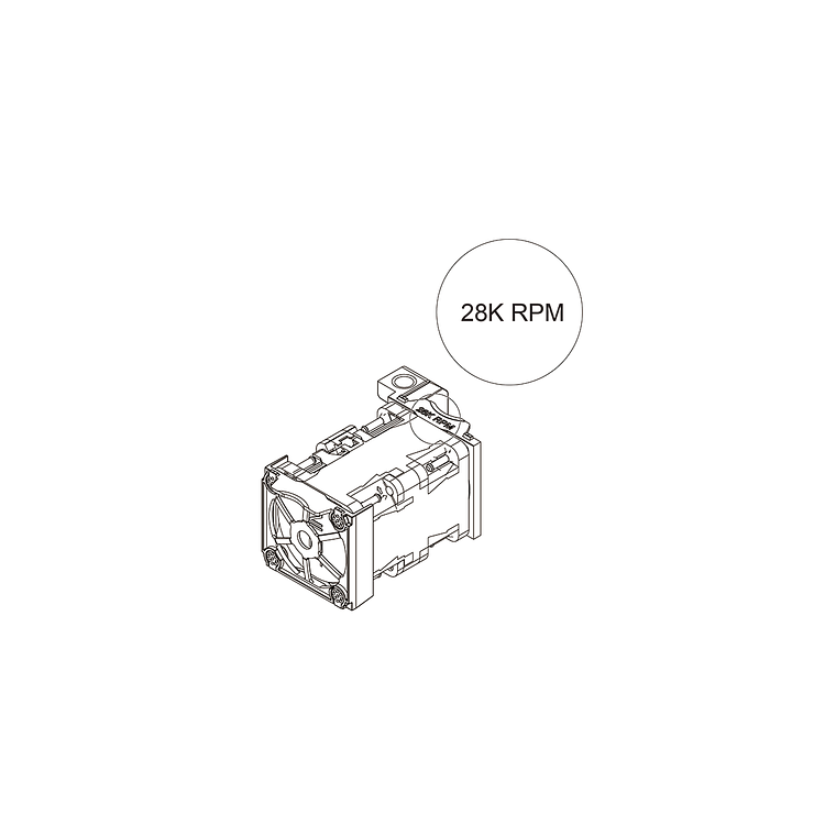 Ventilador ThinkSystem V3 1U Performance Fan Option Kit v2  1