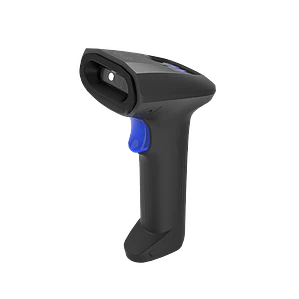 Escáner de código de barras de mano 2D  con base y detección automática 