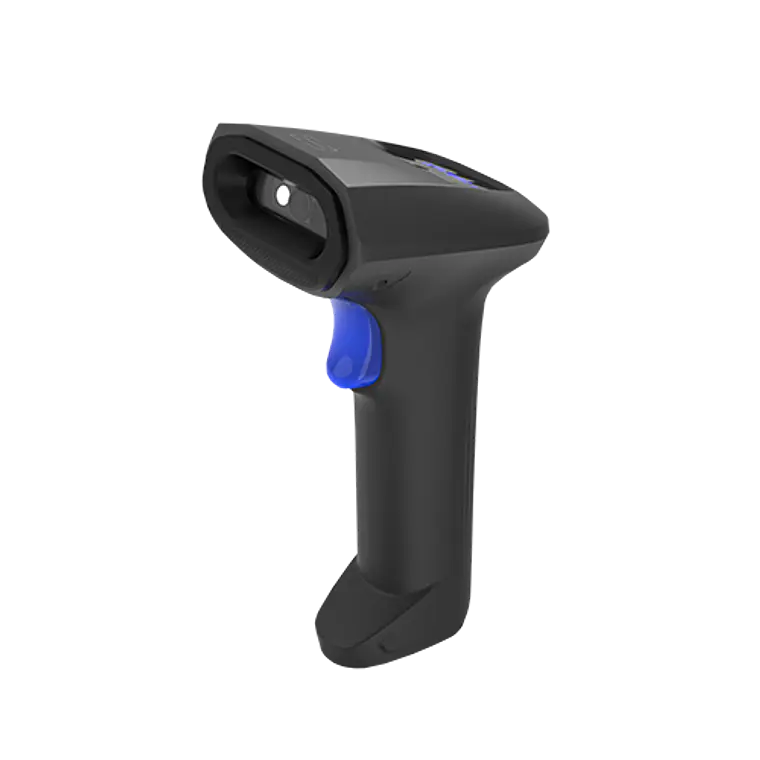 Escáner de código de barras de mano 2D  con base y detección automática  1