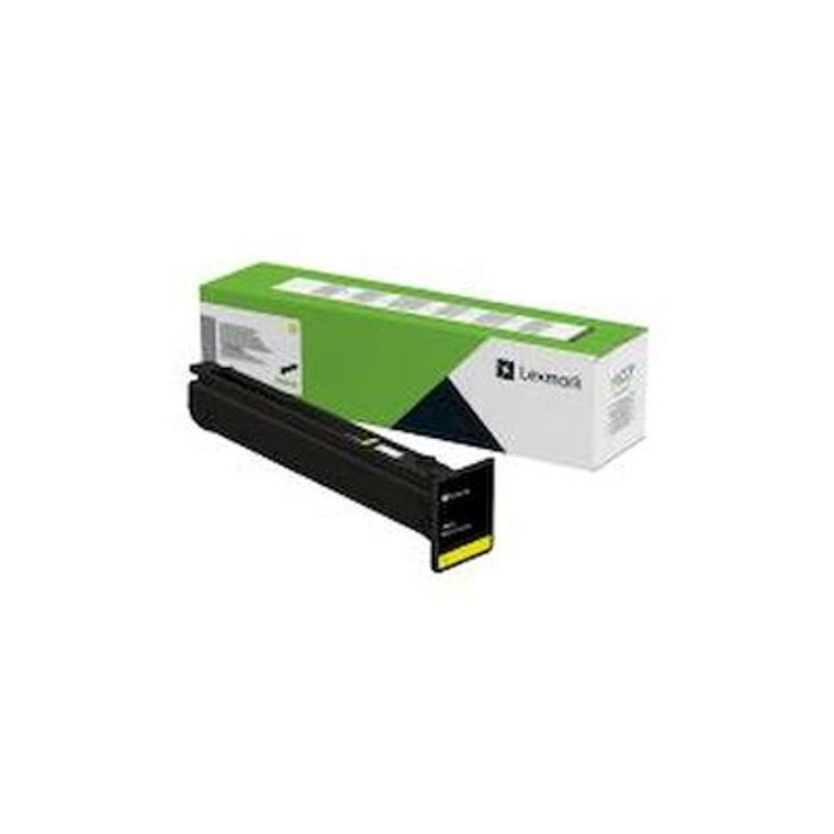Cartucho de Toner Lexmark 77L40Y0 color Amarillo 1