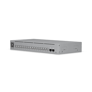 Switch 16 Puertos Ubiquiti - Capa 3 con PoE para Redes, UniFi Pro Max 16 PoE