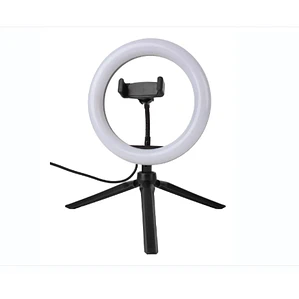 Mini anillo de luz RGB con clip para teléfono