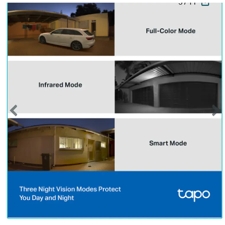 Cámara de vigilancia Tp-Link Tapo C510W de 360º (2K, Wi-Fi, IP65) 4