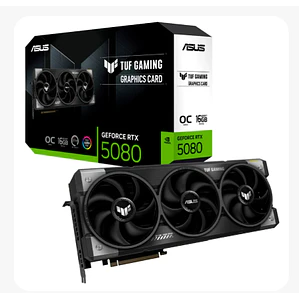 Tarjeta de Video ASUS TUF Gaming GeForce RTX 5080 OC Edition 16GB GDDR7