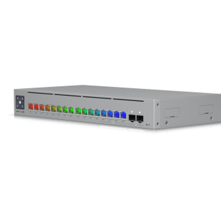Switch Ubiquiti Pro Max 16 de 16 Puertos (Gigabit, L3, 84Gbps, SFP+)  2