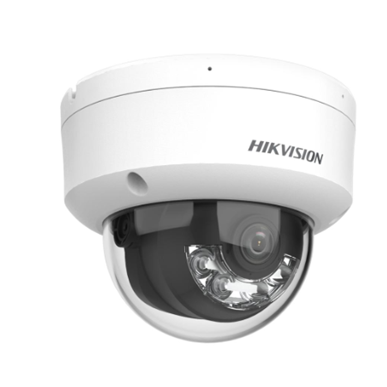Cámara de red domo fija con luz híbrida inteligente de 6 MP Hikvision  3