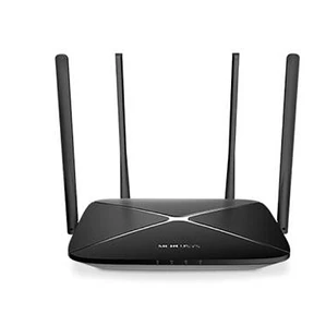 Enrutador de doble banda Mercusys AC12G AC1200, 4 antenas, 867 Mbps, cortafuegos