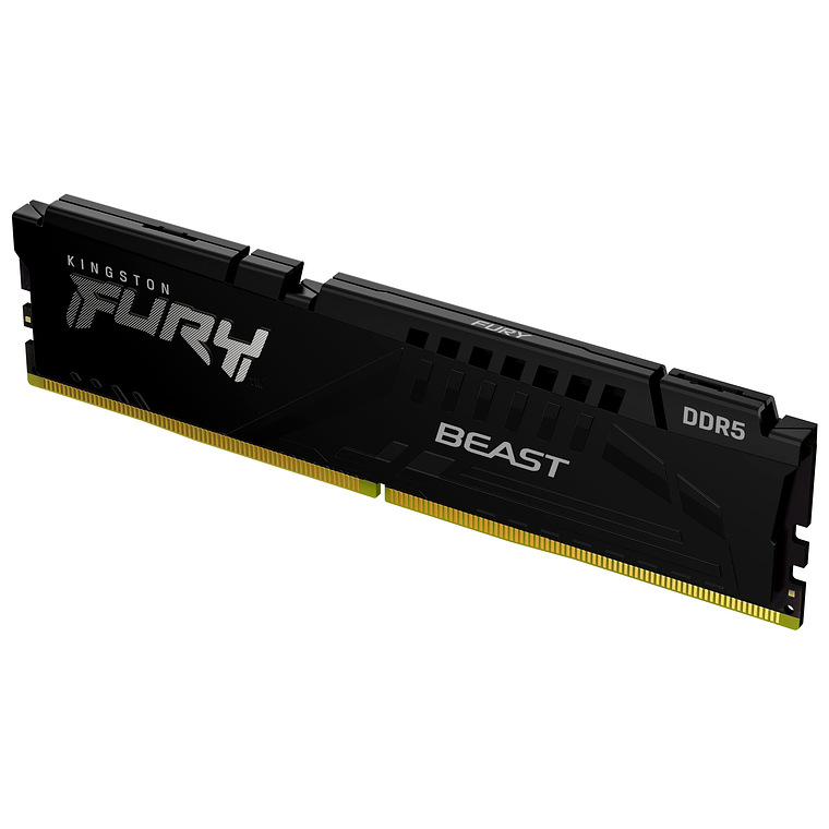 Memoria Ram 16GB DDR5 5600Mhz CL36 Dimm Kingston Fury Beast Negro 5