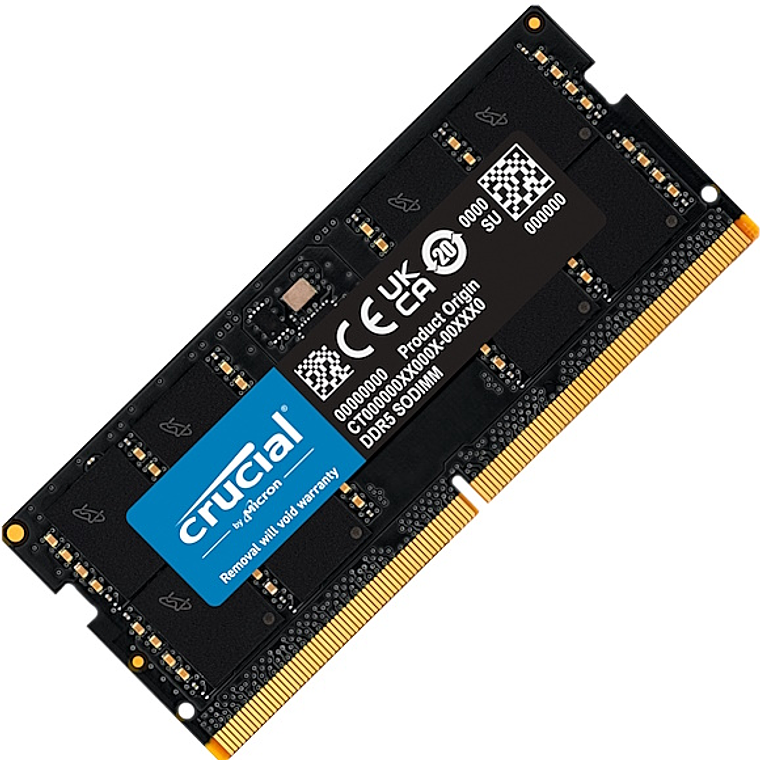 Memoria ram 8GB DDR5 5600Mhz CL46 SoDimm Crucial 2