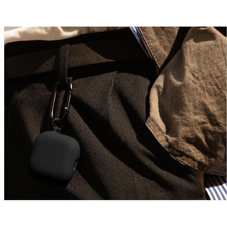 Funda silicona Active para Airpods 4 Native Union negra 3