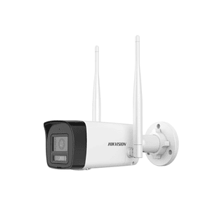 Cámara de red tipo bala fija con Wi-Fi para exteriores de 4 MP Hikvision 