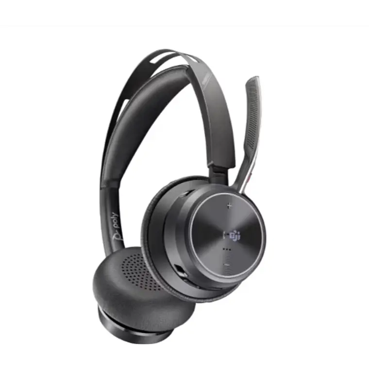 Auriculares Poly Voyager Focus 2 con base de carga (edición Microsoft Teams) 2