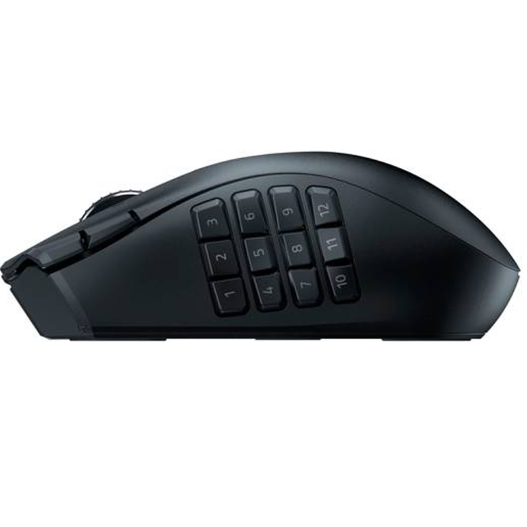 Mouse Gamer Inalámbrico Razer Naga V2 HyperSpeed, 19 Botones Programables, Sensor 30K DPI, Negro 3