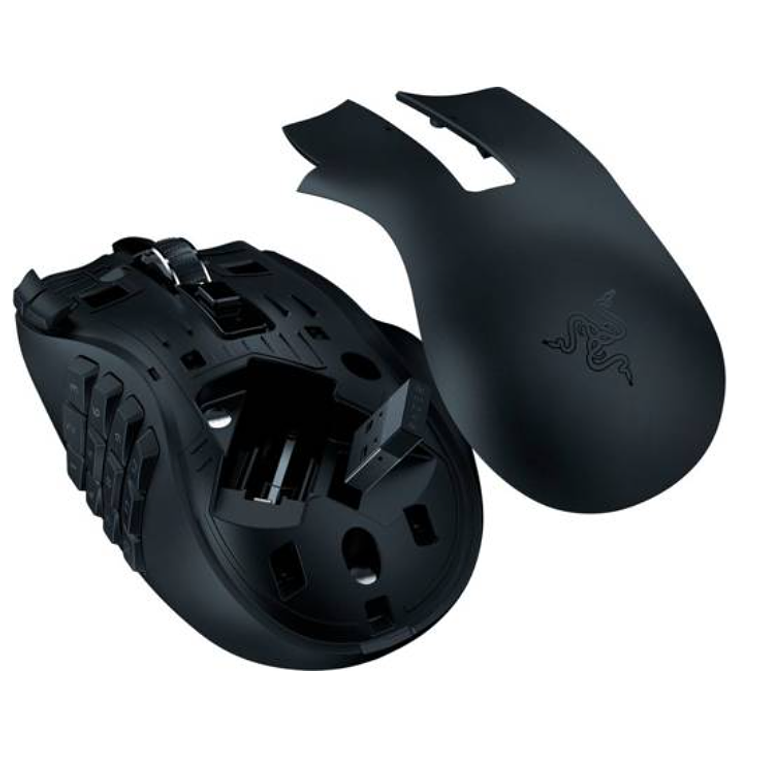 Mouse Gamer Inalámbrico Razer Naga V2 HyperSpeed, 19 Botones Programables, Sensor 30K DPI, Negro 4