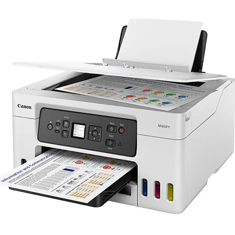 Impresora Multifuncional inalámbrica 3 en 1 Canon Maxify, USB, Wi-Fi 3