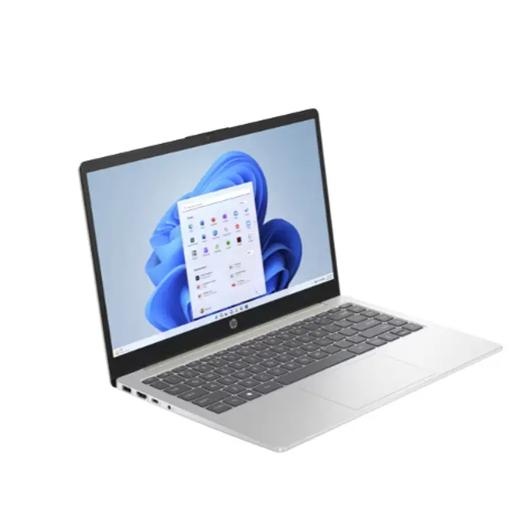 Notebook HP de 14“ (AMD Ryzen 7 7730U, 8GB Ram, 512GB SSD, Win11 Home) + Mochila HP Travel 2