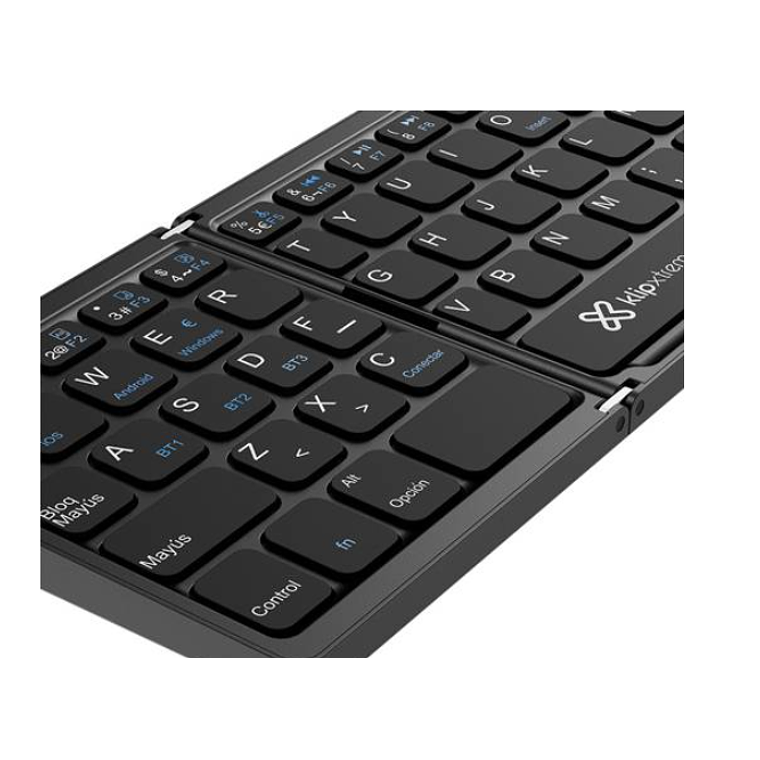 Teclado Inalámbrico Plegable con Panel Táctil, Bluetooth 5.0, Klip Xtreme KCK-650S-BK - Español 3