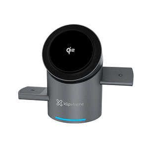 Estación de carga inalámbrica 3 en 1 para Smartphones Klip Xtreme