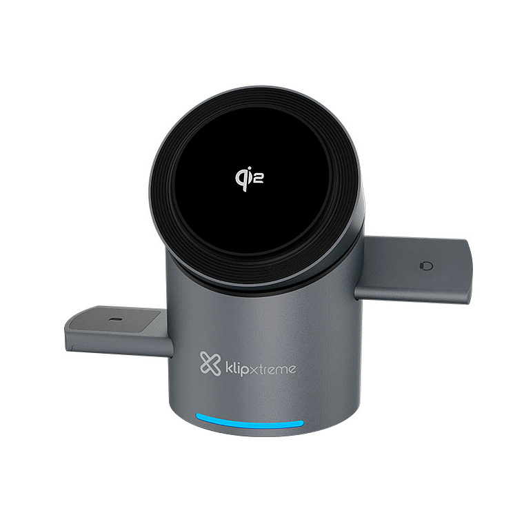Estación de carga inalámbrica 3 en 1 para Smartphones Klip Xtreme 1