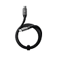 Cable USB 2.0 tipo-C macho a tipo-C macho Klip Xtreme - Black 100W Braided Fast charging - Miniatura 1
