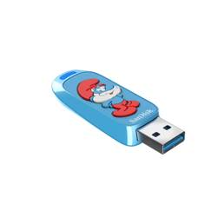 Unidad Flash 128GB USB SanDisk Smurfs Edición Limitada – Papa Pitufo 2