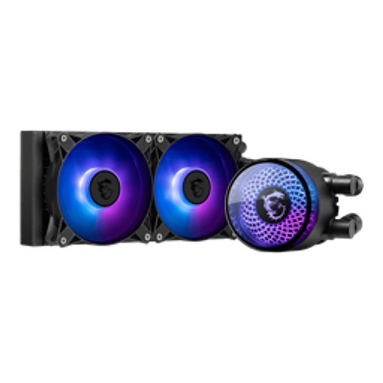 Refrigeración Líquida MSI MAG CORELIQUID A12 240 ARGB (LGA1851/AM5, 120mm x2, 2200rpm, Negro) 3