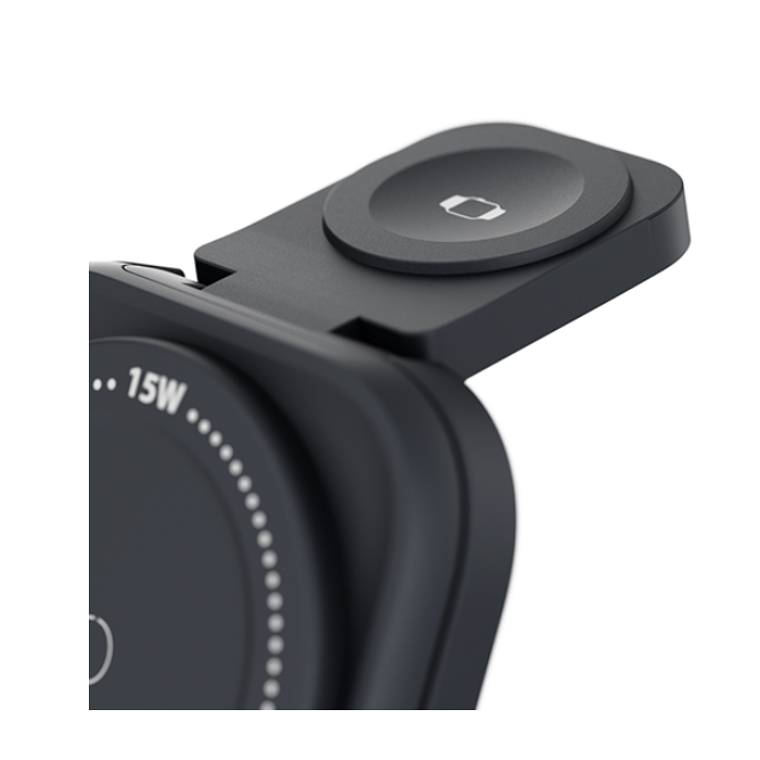 Base cargadora Klip Xtreme 15W – USB-C, soporte vertical para celular o carga inalámbrica 4