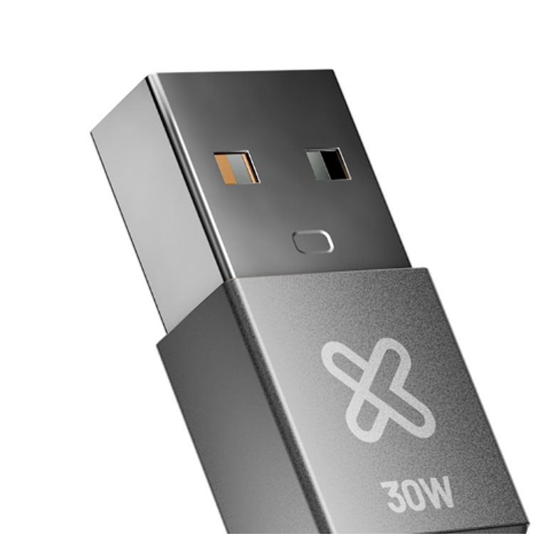 Cable USB-A a USB-C de 1 m, Carga Rápida 30W, Trenzado Resistente, Negro Klip Xtreme  3