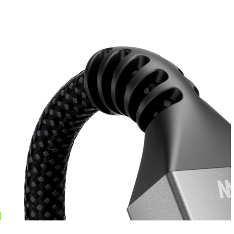 Cable USB-A a USB-C de 1 m, Carga Rápida 30W, Trenzado Resistente, Negro Klip Xtreme  4