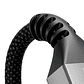 Cable USB-A a USB-C de 1 m, Carga Rápida 30W, Trenzado Resistente, Negro Klip Xtreme  - Miniatura 4