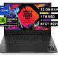Notebook Gamer HP Omen de 16“ (intel i9-14900HX, 32GB Ram, 1TB SSD, RTX4070, Win11 Home) - Miniatura 5