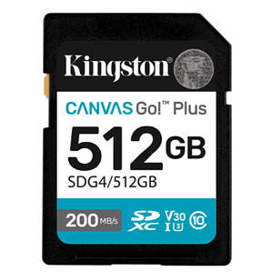 Tarjeta de Memoria Flash 512GB Kingston