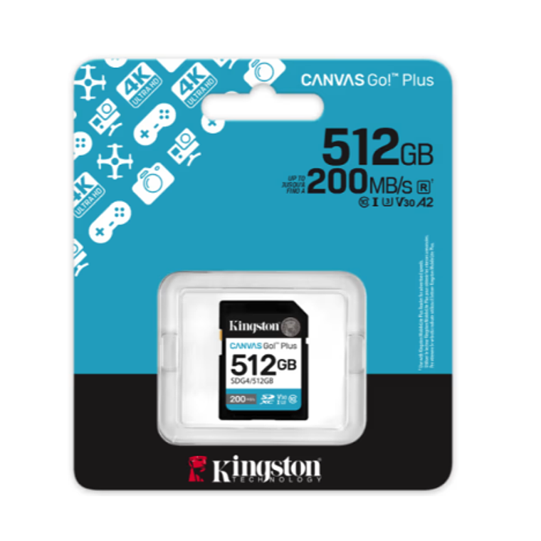 Tarjeta de Memoria Flash 512GB Kingston 3