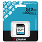 Tarjeta de Memoria Flash 512GB Kingston - Miniatura 3