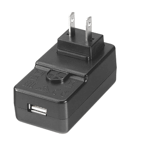 Adaptador de Corriente Zebra PWR-WUA5V12W0US 5V 2.5A, USB Tipo A, Enchufe US, Negro