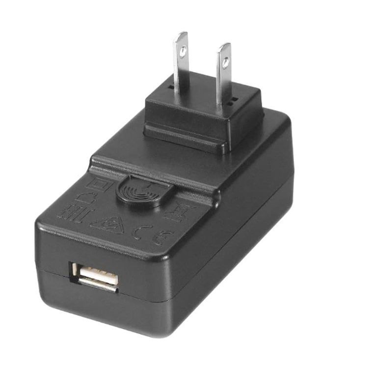Adaptador de Corriente Zebra PWR-WUA5V12W0US 5V 2.5A, USB Tipo A, Enchufe US, Negro 1