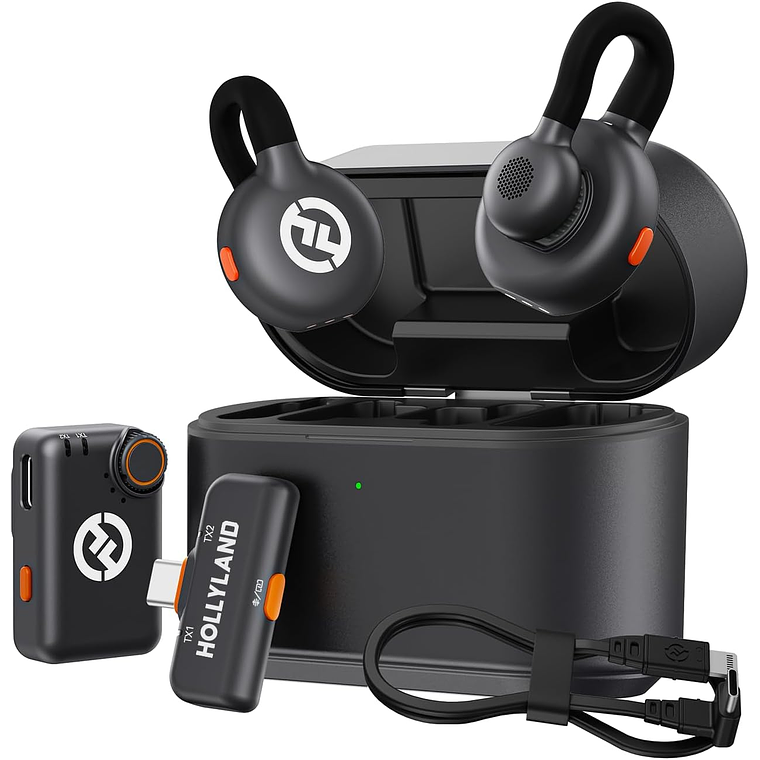 Lark M2S Mini Combo Sistema de 2 Micrófonos mini inalámbricos Hollyland  1