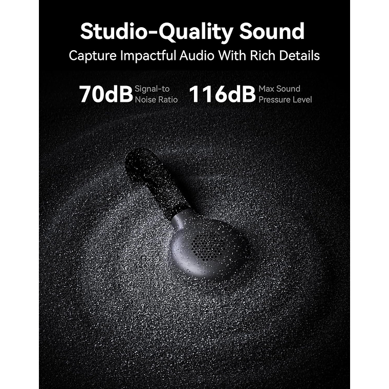 Lark M2S Mini Combo Sistema de 2 Micrófonos mini inalámbricos Hollyland  7