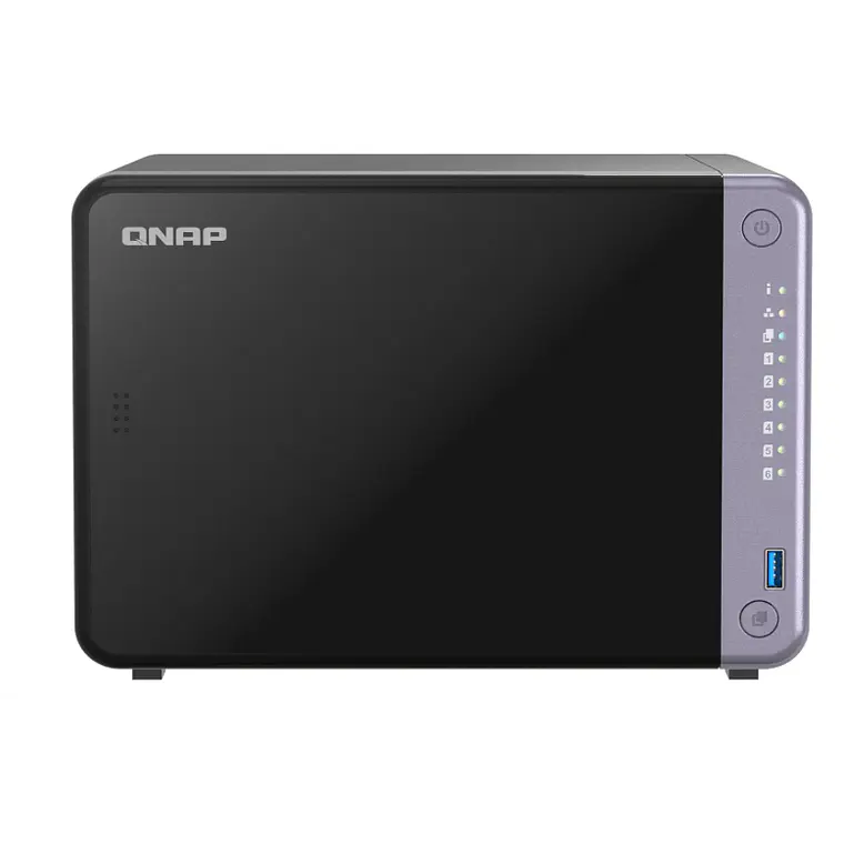 NAS 10GbE de 6 bahías QNAP TS-632X, Negro  (4GB Ram, no Incluye Discos Duros) 2