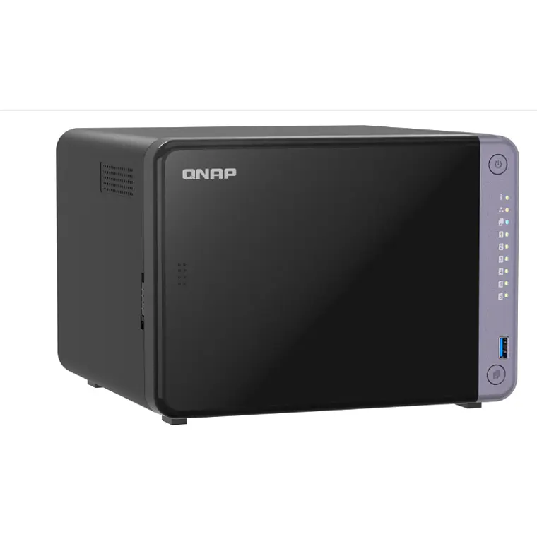 NAS 10GbE de 6 bahías QNAP TS-632X, Negro  (4GB Ram, no Incluye Discos Duros) 3