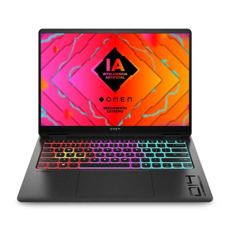 Notebook Gamer HP OMEN 14-fb0004la de 14“ (Ultra 9 185H, RTX 4070, 32GB RAM, 2TB SSD, Win11) 1