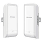 Puente Inalámbrico Exterior Hikvision DS-3WF3000-EI-5AC/P 5GHz 867Mbps 3Km, Plug and Play - Miniatura 2
