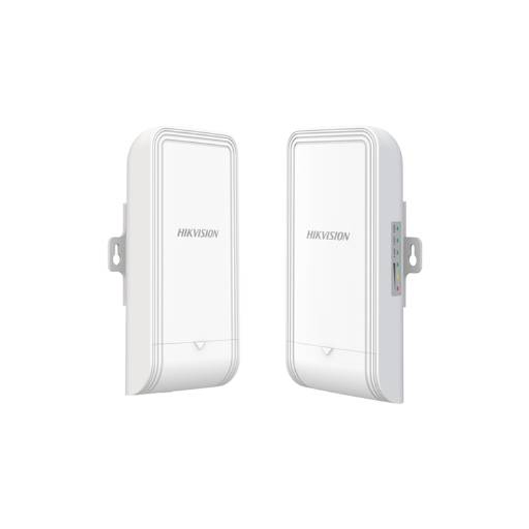 Puente Inalámbrico Exterior Hikvision DS-3WF1000-EI-2N 2.4GHz 300Mbps 1Km 1