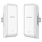 Puente Inalámbrico Exterior Hikvision DS-3WF1000-EI-2N 2.4GHz 300Mbps 1Km - Miniatura 1