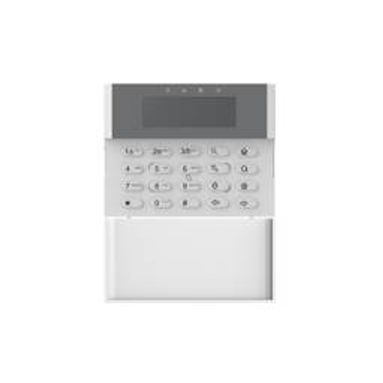 Teclado Cableado para Alarmas AX Hybrid Pro Hikvision DS-PK1-LRT-HWB 4