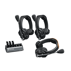 SolidCOM SE Hollyland Sistema de auriculares intercom para 3 personas