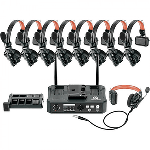 SolidCOM C1 Pro Hub 8S Hollyland Sistema de auriculares intercom con Hub para 9 pers