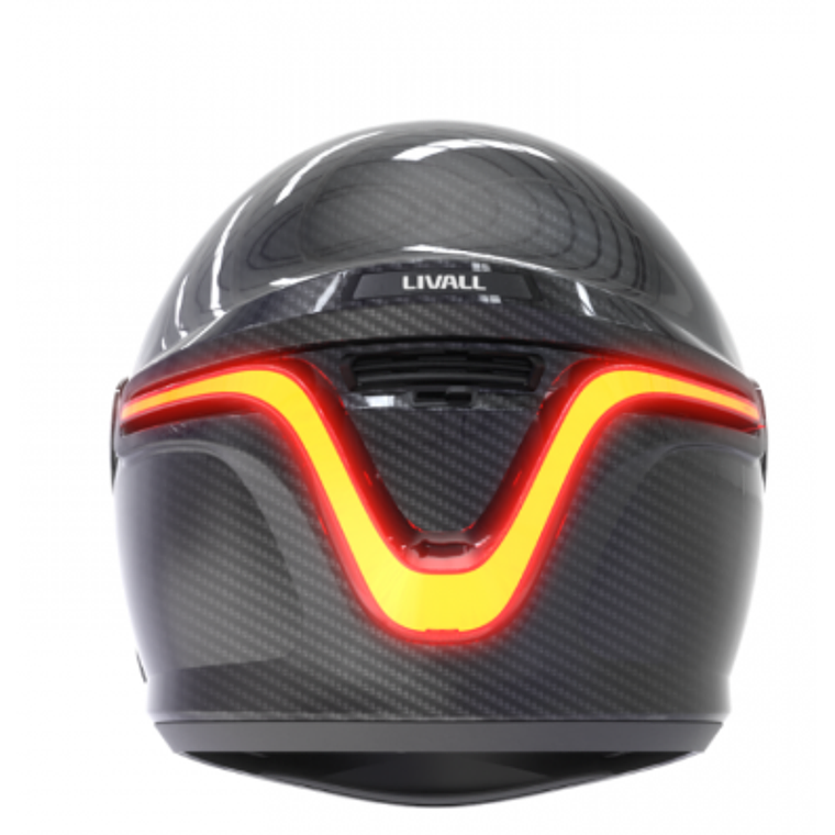 Casco inteligente moto MC1 Pro Talla XL Livall Gris 3