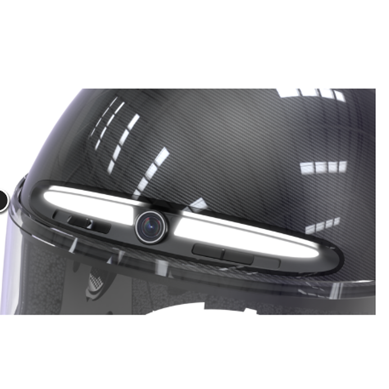 Casco inteligente moto MC1 Pro Talla XL Livall Gris 4