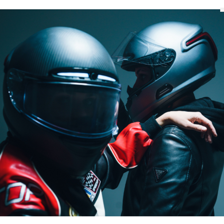 Casco inteligente moto MC1 Pro Talla XL Livall Gris 5